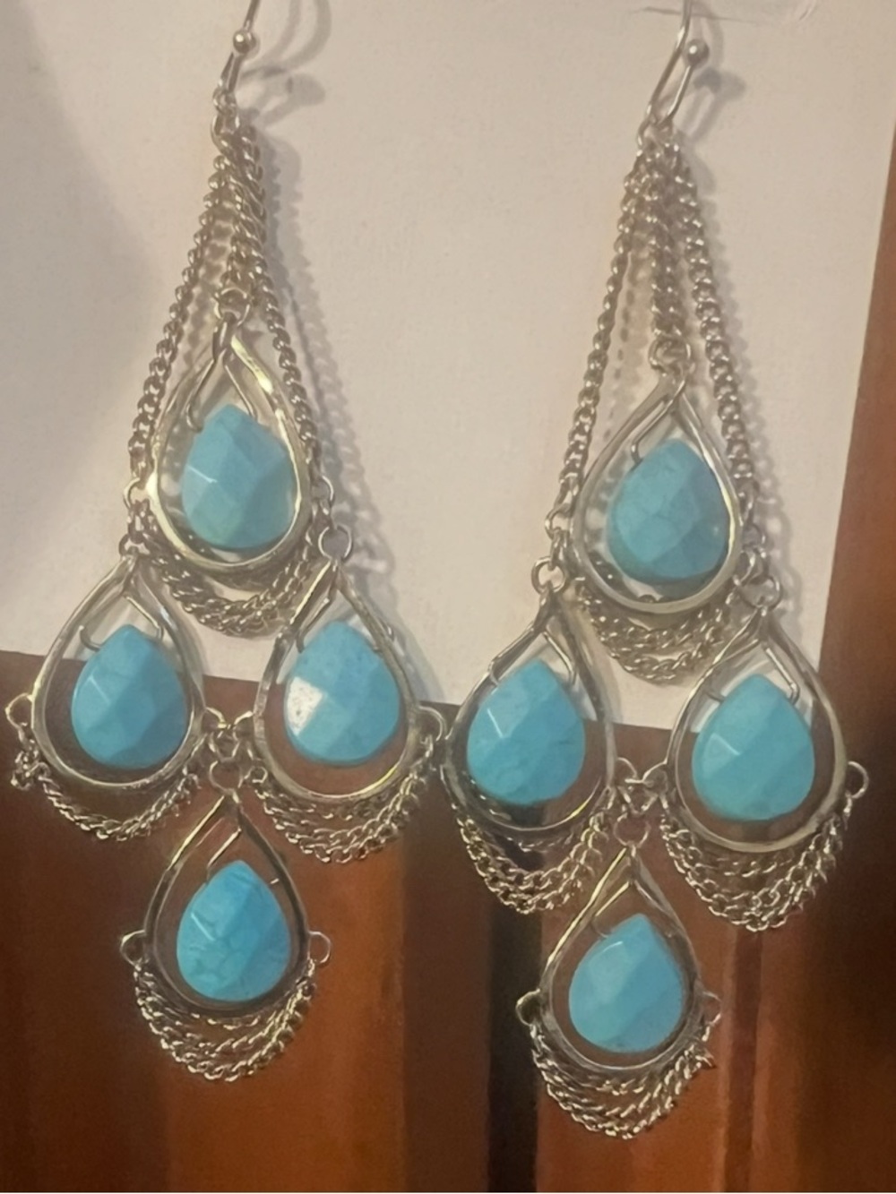 Kendra Scott Vintage Trista in gold and turquoise